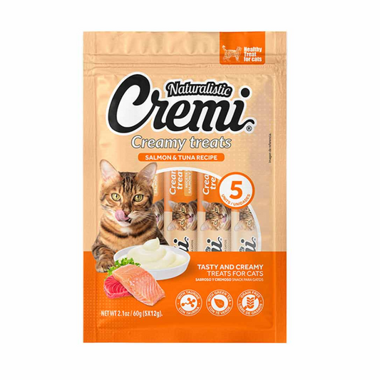 Naturalistic Cremi Cat Salmon