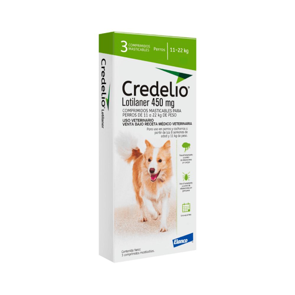 Credelio 450 mg 11 kg a 22 kg