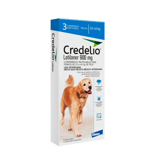 Credelio 900 mg 22 kg a 45 kg